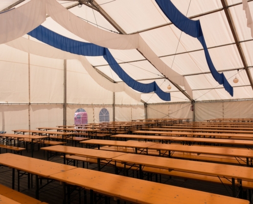 juiste maat partytent